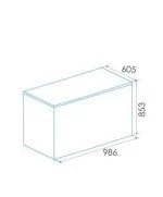 Congelador Horizontal Edesa EZH2331NF