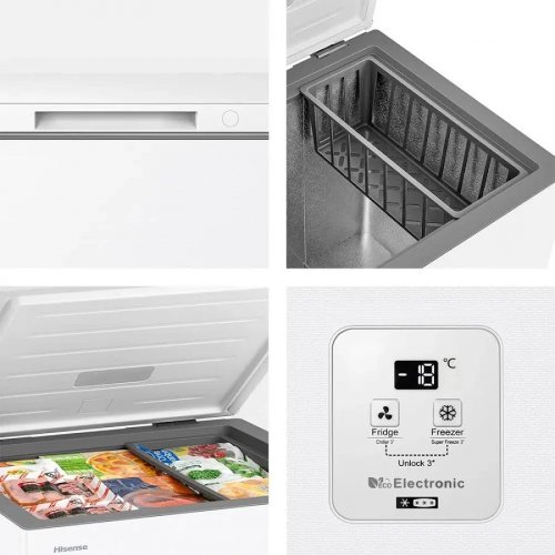 Congelador Horizontal Hisense FT145N1AWDL