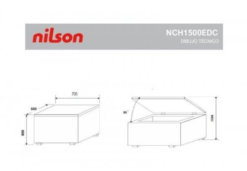 Congelador Horizontal NILSON Nch1500edc