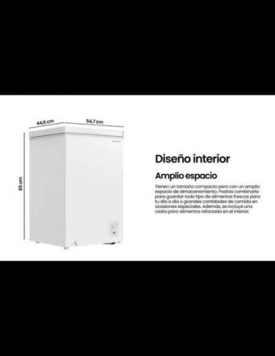 Congelador Infiniton CH-10H85BEH