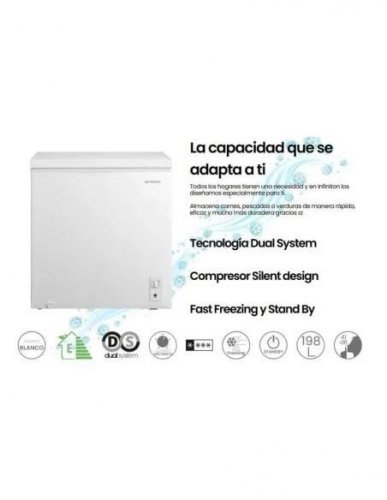 Congelador Infiniton CH-20H85BEH