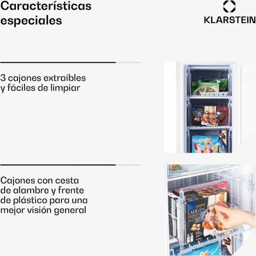 Congelador Klarstein Laika 60L