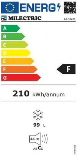Congelador Milectric ARC-N01 F Blanco