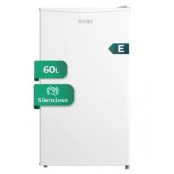 Congelador Vertical 84,5cm 47,5cm 60L Clase E Svan SCV85501E Blanco