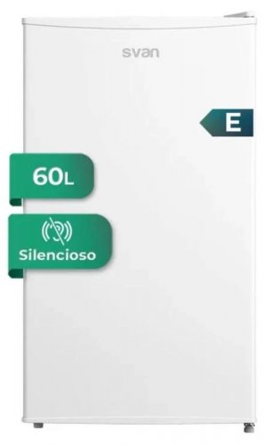 Congelador Vertical 84,5cm 47,5cm 60L Clase E Svan SCV85501E Blanco