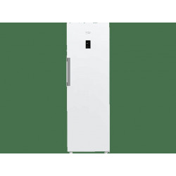 Congelador vertical - Beko B3RFNE314W, 286 l, 186.5 cm, No Frost, SmoothFit™, Puerta reversible, Motor ProSmart Inverter, Blanco