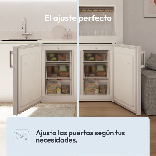 Congelador vertical Candy - CNUQ2L58EWH Blanco