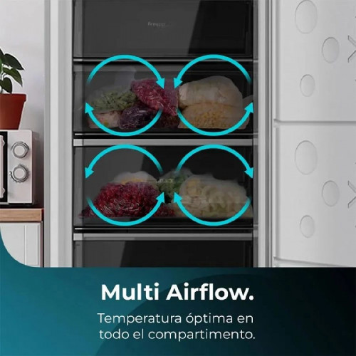 Congelador Vertical Cecotec Bolero CoolMarket UF 380 inox D
