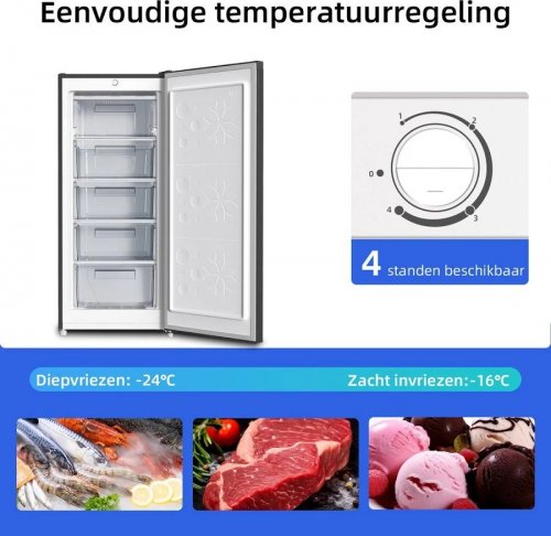 Congelador Vertical Chiq 145l fsd160d4e