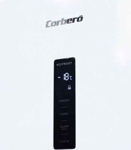 Congelador vertical Corbero ccvh18524nfw