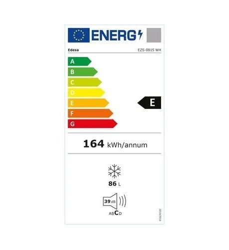Congelador vertical Edesa EZS-0815 WH