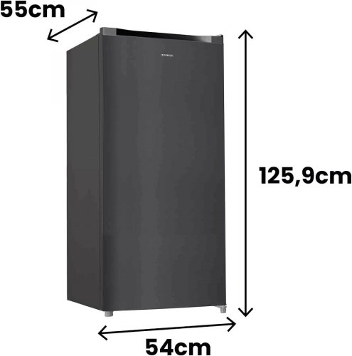 Congelador vertical Infiniton CV-140L25DEV 145l E Negro
