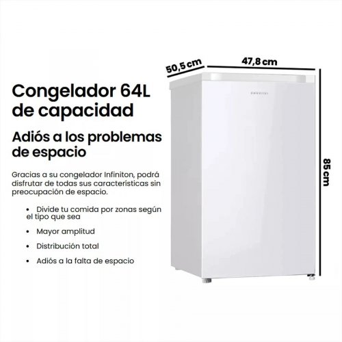 Congelador vertical Infiniton CV-85L8BDL