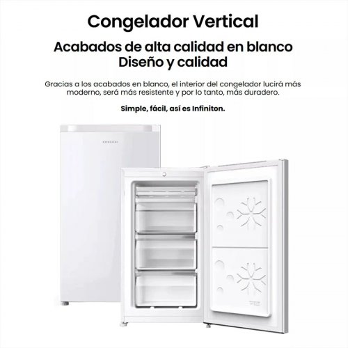 Congelador vertical Infiniton CV-85L8BDL