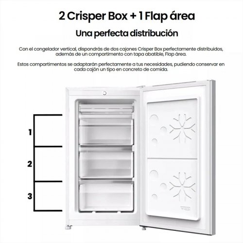 Congelador vertical Infiniton CV-85L8BDL