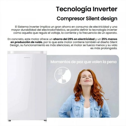Congelador vertical Infiniton CV-85L8BDL