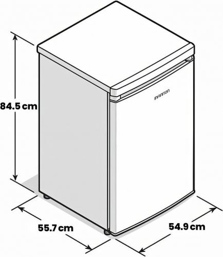 Congelador vertical Infiniton CV-88L8WEK