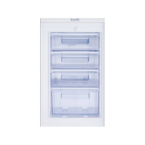 Congelador Vertical KUNFT KUF9126 WH (Estático - 85 cm - 85 L - Blanco)
