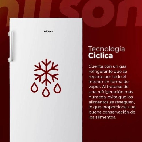 Congelador Vertical Nilson ncv145500e