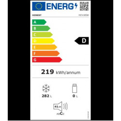 Congelador vertical No Frost 185 cm HONEST HCV185W