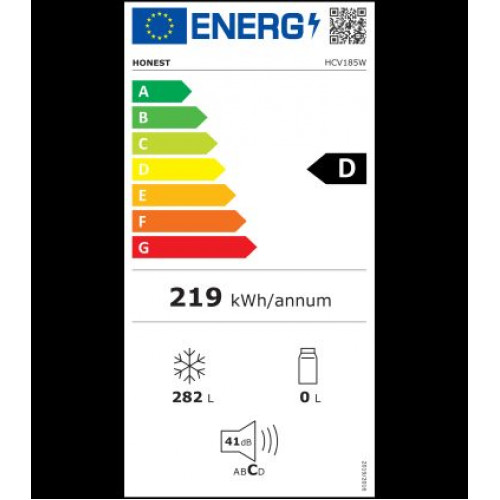 Congelador vertical No Frost 185 cm HONEST HCV185W