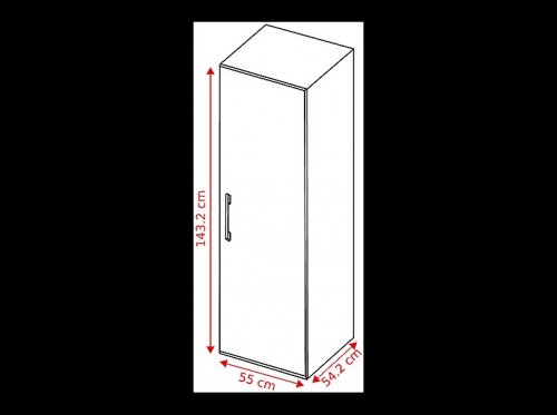 Congelador vertical ok. OFZ 451 E W