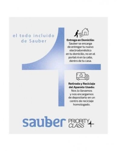 Congelador vertical Sauber SERIE 3-CV8424WH