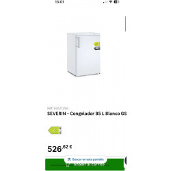 Congelador vertical Severin gs 8865