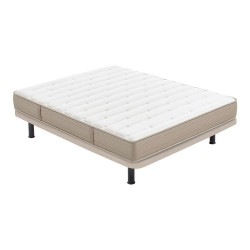 Conjunto colchón HR + Base tapizada + Patas VSC20 V2 Tap Nuestro Mejor Precio - EuroVolter