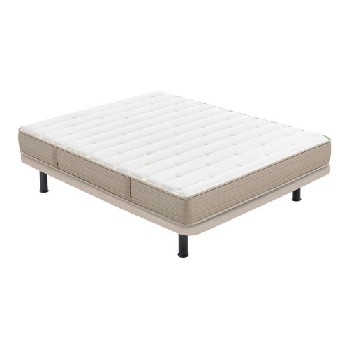 Conjunto colchón HR + Base tapizada + Patas VSC20 V2 Tap Nuestro Mejor Precio - EuroVolter