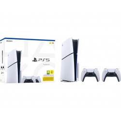 Conjunto Consola PS5 Slim + 2 Mandos inalámbricos DualSense