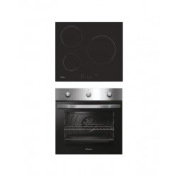 Conjunto de horno multifunción y placa vitrocerámica Candy - PCI27XCH63CC4U2 Inox / Negro