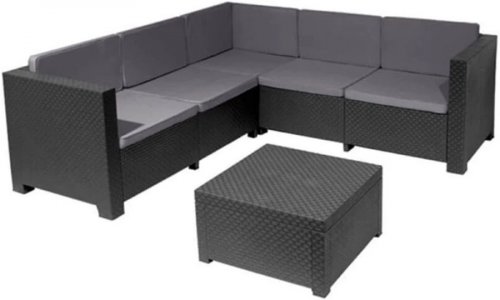 Conjunto de Jardín Oasis Grafito
