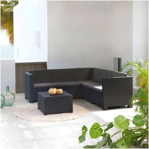 Conjunto de Jardín Oasis Grafito
