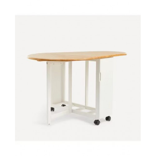 Conjunto de madera de hevea Nimes Blanco