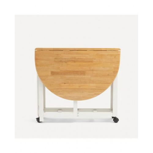 Conjunto de madera de hevea Nimes Blanco