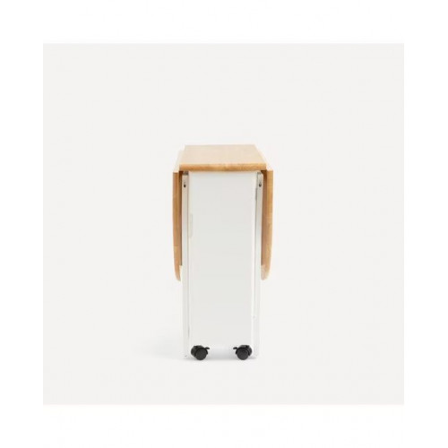 Conjunto de madera de hevea Nimes Blanco
