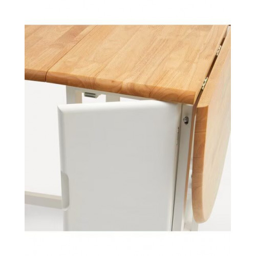 Conjunto de madera de hevea Nimes Blanco