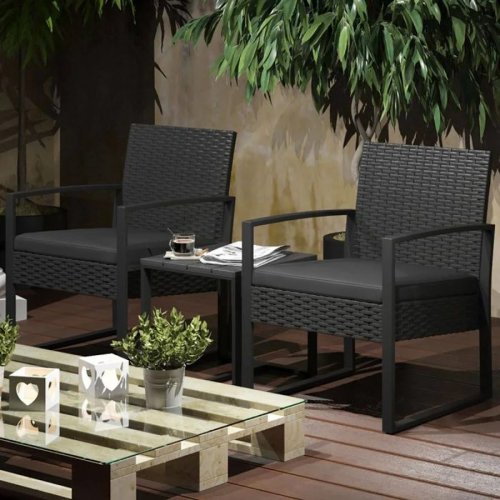 Conjunto de Muebles de Jardín 3 Piezas