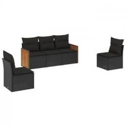 Conjunto de Muebles de Jardín 5 Uds