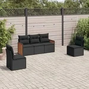 Conjunto de Muebles de Jardín 5 Uds