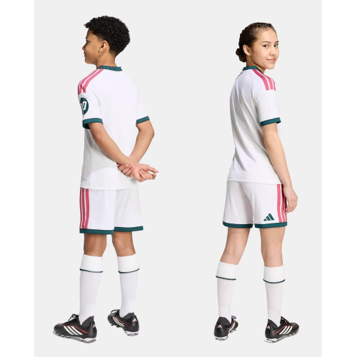Conjunto de niños 1ª equipación Real Madrid CF 2026-2027 adidas Blanco