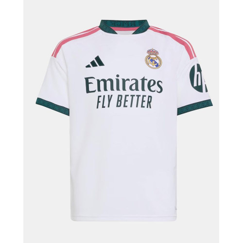 Conjunto de niños 1ª equipación Real Madrid CF 2026-2027 adidas Blanco