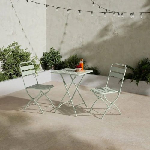 Conjunto muebles de jardín Perla 3 piezas