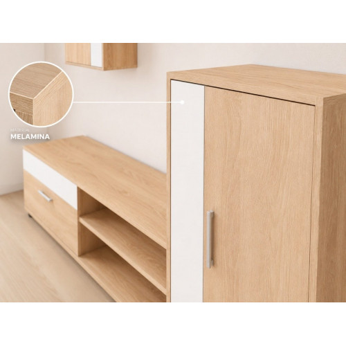 Conjunto muebles de salón modernos 190×35×164