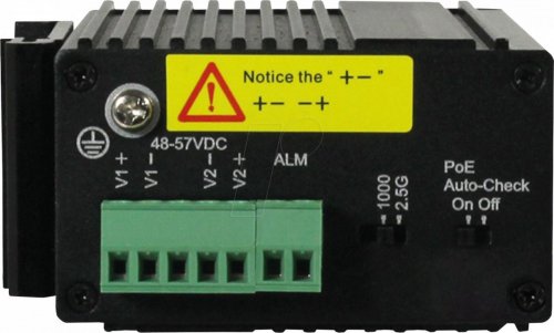 Conmutador, 3 puertos, 2,5 Gigabit Ethernet, PoE+++, SFP