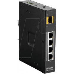 Conmutador, 4 puertos, Gigabit Ethernet, PoE, 1x SFP