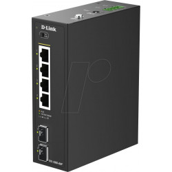 Conmutador, 6 puertos, Gigabit Ethernet, SFP, PoE