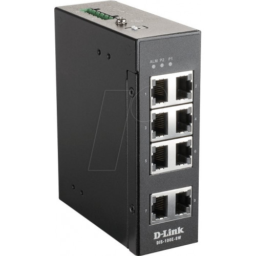 Conmutador, 8 puertos, FastEthernet
