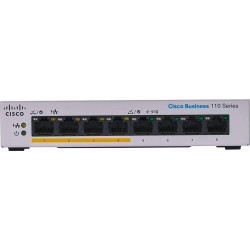 Conmutador, 8 puertos, Gigabit Ethernet, PoE